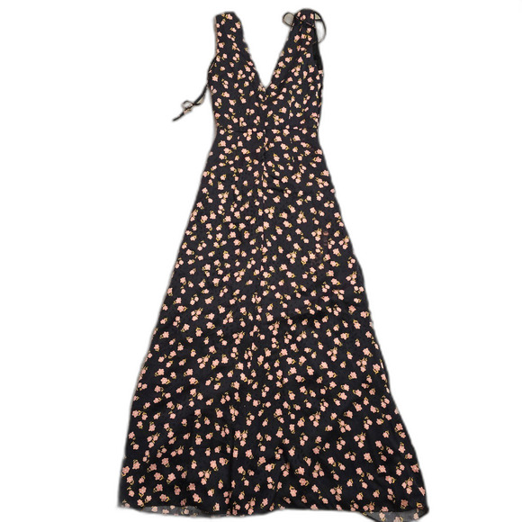 NWT Self-portrait sleveless midi floral dress. FLAWED. Size 2 - Picture 7 of 11